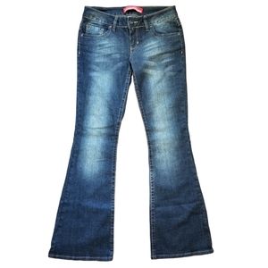 New Zana Di Rockin Denim Flare Jeans Juniors 7